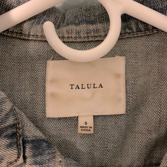 Talula Cropped Jean Jacket - Picture 3 of 3